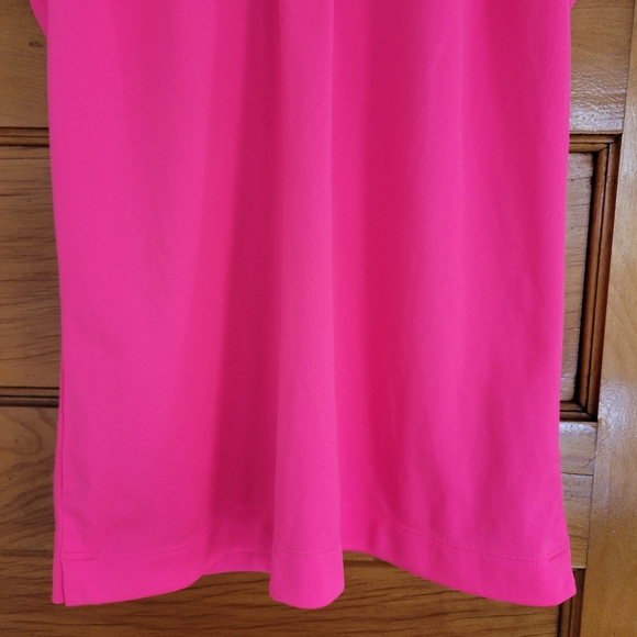 Nike Golf Tour Performance Dri Fit Pink Sleeveless Shirt - Picture 4 of 9